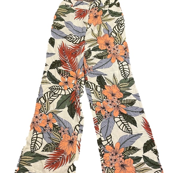 Pants - Evolutionary Wide Leg Floral Pant